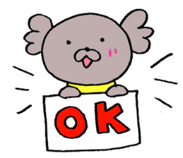 KoaPooh.Sticker frequently used everyday sticker #1833921