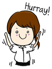 Pink-chan | Student Daily Life. sticker #1834618