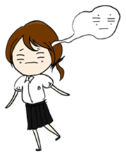 Pink-chan | Student Daily Life. sticker #1834625