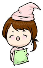 Pink-chan | Student Daily Life. sticker #1834628