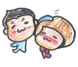 AsaBlue life style sticker #1834962