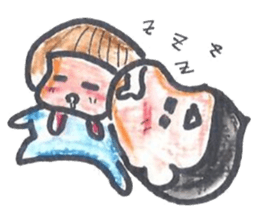 AsaBlue life style sticker #1834964