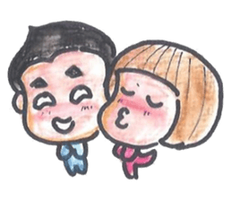 AsaBlue life style sticker #1834966