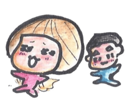 AsaBlue life style sticker #1834969