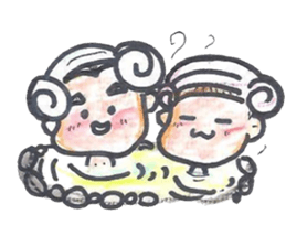 AsaBlue life style sticker #1834971