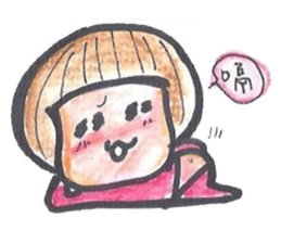 AsaBlue life style sticker #1834980