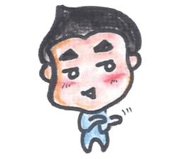 AsaBlue life style sticker #1834987