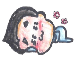 AsaBlue life style sticker #1834988