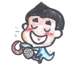 AsaBlue life style sticker #1834989