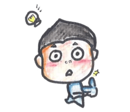 AsaBlue life style sticker #1834991