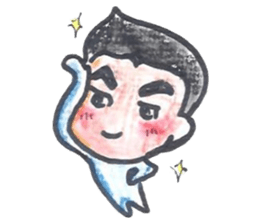 AsaBlue life style sticker #1834993