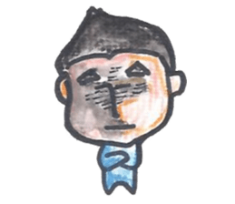 AsaBlue life style sticker #1834994