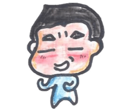 AsaBlue life style sticker #1834996