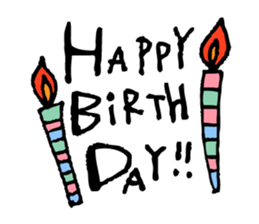 Colorful message sticker! sticker #1835001