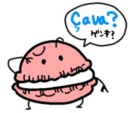 French macaroons sticker #1835525