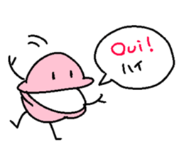 French macaroons sticker #1835533