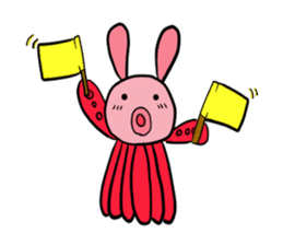 Wonderful living thing Usatako sticker #1835902