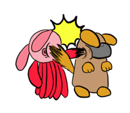 Wonderful living thing Usatako sticker #1835912