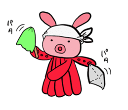 Wonderful living thing Usatako sticker #1835919