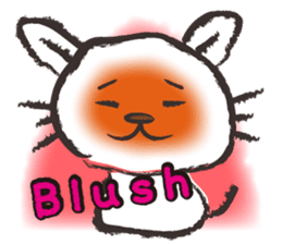Brush cat.(English version) sticker #1835968