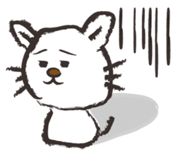 Brush cat.(English version) sticker #1835993
