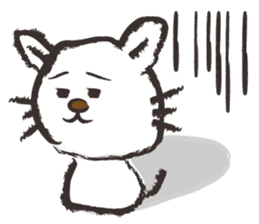 Brush cat.(English version) sticker #1835993