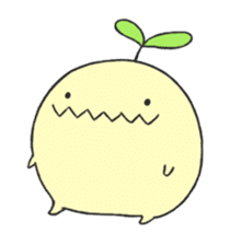 Mu-tyan and Q-tyan sticker #1836001