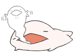 Mu-tyan and Q-tyan sticker #1836008