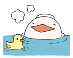 Mu-tyan and Q-tyan sticker #1836036