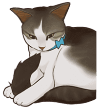 omame, azuki beans, and families sticker #1836093