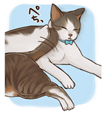 omame, azuki beans, and families sticker #1836110