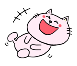 The cat which speaks Korean sticker #1836878