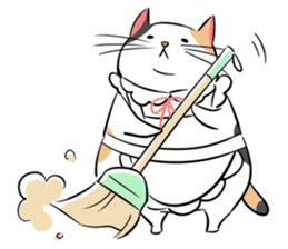 A couple of stray cats sticker #1837002