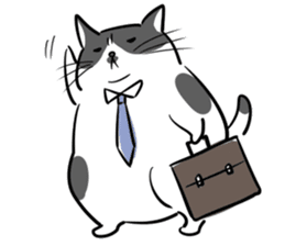 A couple of stray cats sticker #1837003