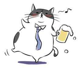 A couple of stray cats sticker #1837012