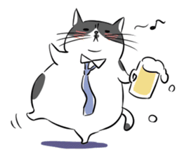 A couple of stray cats sticker #1837012