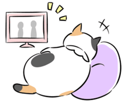 A couple of stray cats sticker #1837014