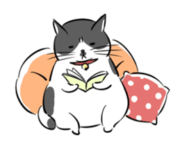 A couple of stray cats sticker #1837015