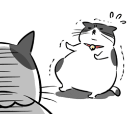 A couple of stray cats sticker #1837032