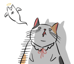 A couple of stray cats sticker #1837035