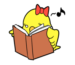 Pretty action  of the P-chan sticker #1837252