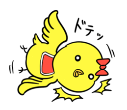 Pretty action  of the P-chan sticker #1837254