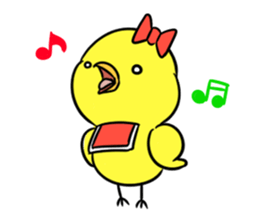 Pretty action  of the P-chan sticker #1837269