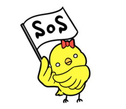 Pretty action  of the P-chan sticker #1837279