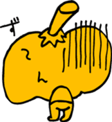 Loose Pumpkin Sticker sticker #1837434