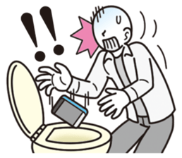 Unlucky man sticker #1837454