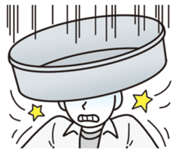 Unlucky man sticker #1837460