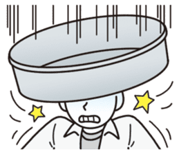 Unlucky man sticker #1837460