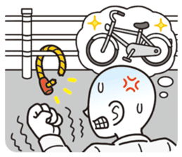 Unlucky man sticker #1837479