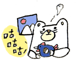 An incisor Bear 2 sticker #1837660